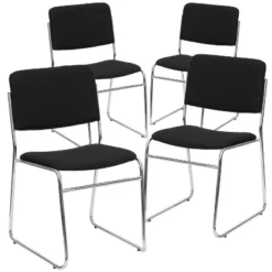 Flash Furniture 4 Pack HERCULES Series 500 Lb. Capacity High Density Stacking Chair With Sled Base 6 Flash Furniture 4 Pack HERCULES Series 500 Lb. Capacity High Density Stacking Chair With Sled Base -Flash Furniture GUEST 6809e894 d44a 4fcf a069 325c678903a4