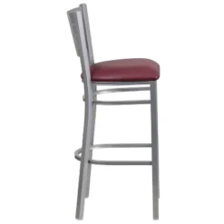 Flash Furniture Silver Slat Back Metal Restaurant Barstool 14 Flash Furniture Silver Slat Back Metal Restaurant Barstool -Flash Furniture GUEST 685969f2 0dfc 4a93 b6e7 be2d6f9c2bbc