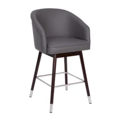 Flash Furniture Margo Commercial Grade Mid-Back Modern Barstool With Beechwood Legs And Curved Back 7 Flash Furniture Margo Commercial Grade Mid-Back Modern Barstool With Beechwood Legs And Curved Back -Flash Furniture GUEST 68bb7300 c24b 4ee6 b03a aeae65073923