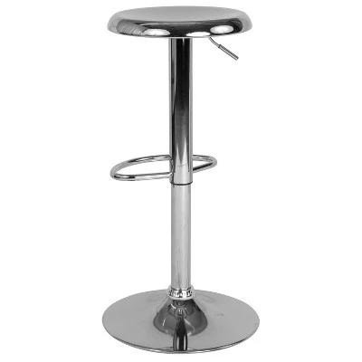 Flash Furniture Madrid Series Adjustable Height Retro Barstool 4 Flash Furniture Madrid Series Adjustable Height Retro Barstool - Image 4