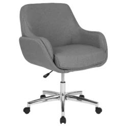 Flash Furniture Rochelle Home And Office Upholstered Mid-Back Molded Frame Office Chair -Flash Furniture GUEST 69dd3ded a9c3 4c6c 9c5c d20818a93bf7