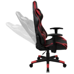 Flash Furniture X20 Gaming Chair Racing Office Ergonomic Computer PC Adjustable Swivel Chair With Fully Reclining Back In Red LeatherSoft 16 Flash Furniture X20 Gaming Chair Racing Office Ergonomic Computer PC Adjustable Swivel Chair With Fully Reclining Back In Red LeatherSoft -Flash Furniture GUEST 6b4133cd cb7c 4562 a68c 6ab4a058a17b