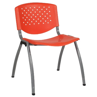 Flash Furniture HERCULES Series 880 Lb. Capacity Plastic Stack Chair With Powder Coated Frame 16 Flash Furniture HERCULES Series 880 Lb. Capacity Plastic Stack Chair With Powder Coated Frame - Image 16