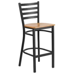 Flash Furniture Black Ladder Back Metal Restaurant Barstool 22 Flash Furniture Black Ladder Back Metal Restaurant Barstool -Flash Furniture GUEST 6badb434 79d4 4d05 adae b74e4cb2f80a