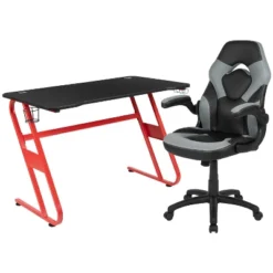 Flash Furniture Gaming Desk And Racing Chair Set With Cup Holder And Headphone Hook 26 Flash Furniture Gaming Desk And Racing Chair Set With Cup Holder And Headphone Hook -Flash Furniture GUEST 6deca60e 7433 4e37 9323 b79498f85ebf