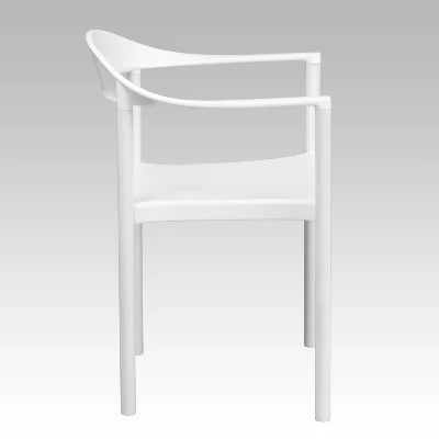 Flash Furniture HERCULES Series 1000 Lb. Capacity Plastic Cafe Stack Chair 7 Flash Furniture HERCULES Series 1000 Lb. Capacity Plastic Cafe Stack Chair - Image 7