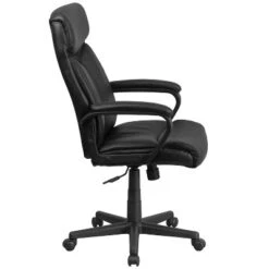 Flash Furniture Raya High Back Black LeatherSoft Executive Swivel Office Chair With Slight Mesh Accent And Arms 15 Flash Furniture Raya High Back Black LeatherSoft Executive Swivel Office Chair With Slight Mesh Accent And Arms -Flash Furniture GUEST 7096a8a7 16ef 436a 9d2a a38409758ac6