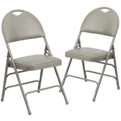 Flash Furniture 2 Pack HERCULES Series Extra Large Ultra-Premium Triple Braced Metal Folding Chair With Easy-Carry Handle 30 Flash Furniture 2 Pack HERCULES Series Extra Large Ultra-Premium Triple Braced Metal Folding Chair With Easy-Carry Handle -Flash Furniture GUEST 728f3802 e48c 4358 bdce 0defccd87b85
