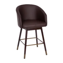 Flash Furniture Margo Commercial Grade Mid-Back Modern Barstool With Beechwood Legs And Curved Back 6 Flash Furniture Margo Commercial Grade Mid-Back Modern Barstool With Beechwood Legs And Curved Back -Flash Furniture GUEST 72e4b8d8 072a 40a3 9a07 cb1828b9d150