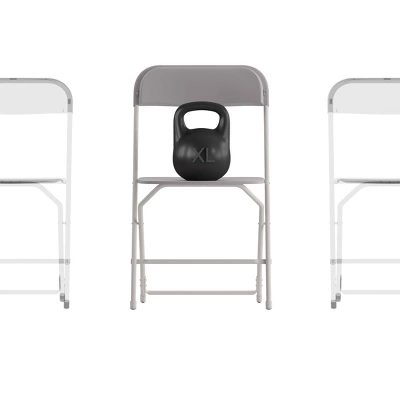 Flash Furniture Hercules™ Big And Tall Commercial Folding Chair - Extra Wide 650LB. Capacity - Durable Plastic - 4-Pack 18 Flash Furniture Hercules™ Big And Tall Commercial Folding Chair - Extra Wide 650LB. Capacity - Durable Plastic - 4-Pack - Image 18
