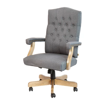 Flash Furniture Martha Washington Executive Swivel Office Chair With Arms 11 Flash Furniture Martha Washington Executive Swivel Office Chair With Arms - Image 11
