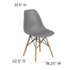 Flash Furniture Elon Series Plastic Chair With Wooden Legs 18 Flash Furniture Elon Series Plastic Chair With Wooden Legs -Flash Furniture GUEST 7553d156 2025 40d2 aefb 41fdc65500c2