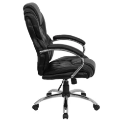 Flash Furniture High Back Transitional Style Black LeatherSoft Executive Swivel Office Chair With Arms -Flash Furniture GUEST 763a2bf2 357a 4455 b408 5a86b580ac3d