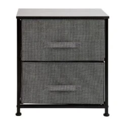 Flash Furniture 2 Drawer Wood Top Nightstand Storage Organizer With Cast Iron Frame And Dark Easy Pull Fabric Drawers 18 Flash Furniture 2 Drawer Wood Top Nightstand Storage Organizer With Cast Iron Frame And Dark Easy Pull Fabric Drawers -Flash Furniture GUEST 77e6805d a81c 4465 9386 fe3d42c65d35