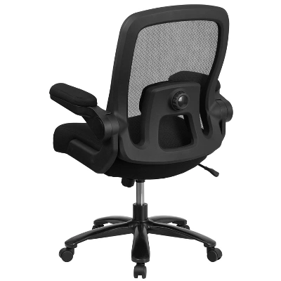Flash Furniture HERCULES Series Big & Tall 500 Lb. Rated Mesh Executive Swivel Ergonomic Office Chair With Adjustable Lumbar 6 Flash Furniture HERCULES Series Big & Tall 500 Lb. Rated Mesh Executive Swivel Ergonomic Office Chair With Adjustable Lumbar - Image 6
