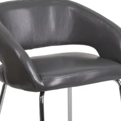 Flash Furniture Fusion Series Contemporary LeatherSoft Side Reception Chair With Chrome Legs 19 Flash Furniture Fusion Series Contemporary LeatherSoft Side Reception Chair With Chrome Legs -Flash Furniture GUEST 78e95ee8 bca5 41cf bb0a a629d900f2d7