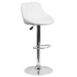 Flash Furniture Contemporary Vinyl Bucket Seat Adjustable Height Barstool With Diamond Pattern Back And Chrome Base 26 Flash Furniture Contemporary Vinyl Bucket Seat Adjustable Height Barstool With Diamond Pattern Back And Chrome Base -Flash Furniture GUEST 791446bd b699 4a21 8b10 37cb9823dcfe