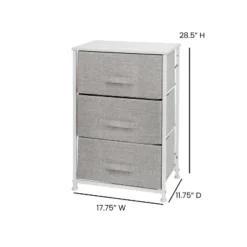 Flash Furniture 3 Drawer Wood Top Cast Iron Frame Vertical Storage Dresser With Easy Pull Fabric Drawers 13 Flash Furniture 3 Drawer Wood Top Cast Iron Frame Vertical Storage Dresser With Easy Pull Fabric Drawers -Flash Furniture GUEST 7da1be50 06d9 4456 851e 8ea5ec255a91