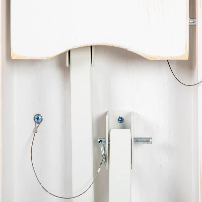 Flash Furniture HERCULES Series 40" X 12" Solid Pine Folding Farm Bench 6 Flash Furniture HERCULES Series 40" X 12" Solid Pine Folding Farm Bench - Image 6