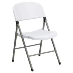 Flash Furniture HERCULES Series White Plastic Folding Chairs | Set Of 2 Lightweight Folding Chairs With Gray Frame 19 Flash Furniture HERCULES Series White Plastic Folding Chairs | Set Of 2 Lightweight Folding Chairs With Gray Frame -Flash Furniture GUEST 806d7c5a 1b8b 419a 8bf5 91abe3351d86