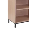Flash Furniture Dudley 4 Shelf 29.5"H Open Bookcase Storage In Oak Wood Grain Finish