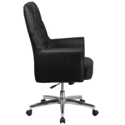 Flash Furniture Mid-Back Traditional Tufted LeatherSoft Executive Swivel Office Chair With Arms 19 Flash Furniture Mid-Back Traditional Tufted LeatherSoft Executive Swivel Office Chair With Arms -Flash Furniture GUEST 81e30b3f 6ccc 4b98 825c 6f49e58182a2