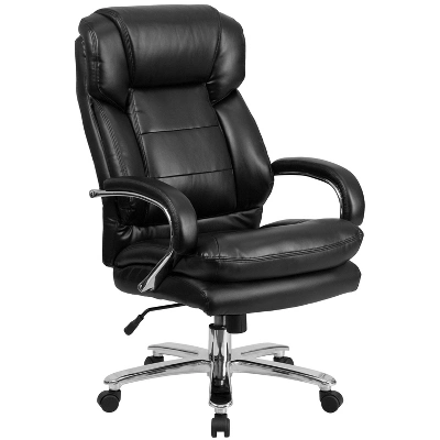 Flash Furniture HERCULES Series 24/7 Intensive Use Big & Tall 500 Lb. Rated Executive Swivel Ergonomic Office Chair With Loop Arms 11 Flash Furniture HERCULES Series 24/7 Intensive Use Big & Tall 500 Lb. Rated Executive Swivel Ergonomic Office Chair With Loop Arms - Image 11