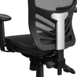 Flash Furniture Mid-Back Transparent Black Mesh Multifunction Executive Swivel Ergonomic Office Chair With Adjustable Arms 12 Flash Furniture Mid-Back Transparent Black Mesh Multifunction Executive Swivel Ergonomic Office Chair With Adjustable Arms -Flash Furniture GUEST 834c54a9 e377 479f 9ec0 1e881d5c54ce