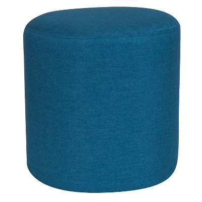 Flash Furniture Barrington Taut Upholstered Round Ottoman Pouf 10 Flash Furniture Barrington Taut Upholstered Round Ottoman Pouf - Image 10