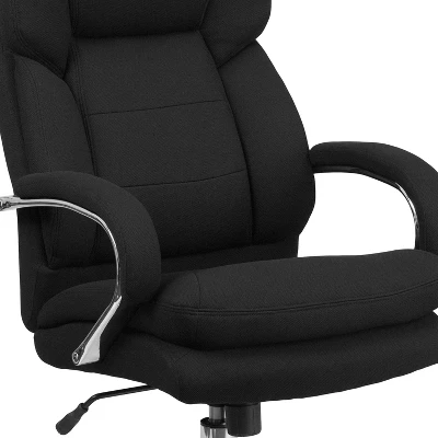 Flash Furniture HERCULES Series 24/7 Intensive Use Big & Tall 500 Lb. Rated Executive Swivel Ergonomic Office Chair With Loop Arms 5 Flash Furniture HERCULES Series 24/7 Intensive Use Big & Tall 500 Lb. Rated Executive Swivel Ergonomic Office Chair With Loop Arms - Image 5