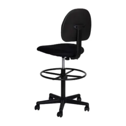 Flash Furniture Black Fabric Drafting Chair (Cylinders: 22.5''-27''H Or 26''-30.5''H) 14 Flash Furniture Black Fabric Drafting Chair (Cylinders: 22.5''-27''H Or 26''-30.5''H) -Flash Furniture GUEST 89ec1e2f 4179 47fd ad34 47b87d13fc9f