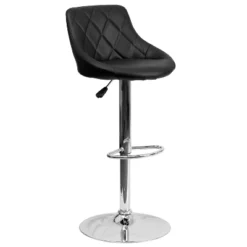 Flash Furniture Contemporary Vinyl Bucket Seat Adjustable Height Barstool With Diamond Pattern Back And Chrome Base 28 Flash Furniture Contemporary Vinyl Bucket Seat Adjustable Height Barstool With Diamond Pattern Back And Chrome Base -Flash Furniture GUEST 8ca52201 f2cf 4862 a97f 47cff251d4e5