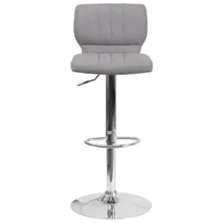 Flash Furniture Contemporary Vinyl Adjustable Height Barstool With Vertical Stitch Back And Chrome Base 24 Flash Furniture Contemporary Vinyl Adjustable Height Barstool With Vertical Stitch Back And Chrome Base -Flash Furniture GUEST 8e5c9127 15fb 4d26 9ea7 15a2ae79d890