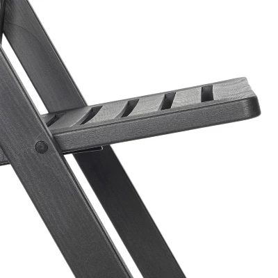 Flash Furniture HERCULES Series 800 Lb. Capacity Resin Folding Chair With Slatted Seat 5 Flash Furniture HERCULES Series 800 Lb. Capacity Resin Folding Chair With Slatted Seat - Image 5