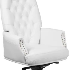 Flash Furniture High Back Traditional Tufted White LeatherSoft Multifunction Executive Swivel Ergonomic Office Chair With Arms 12 Flash Furniture High Back Traditional Tufted White LeatherSoft Multifunction Executive Swivel Ergonomic Office Chair With Arms -Flash Furniture GUEST 8f49f362 b28c 4358 87e2 b24319964d4c