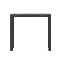 Flash Furniture Harris Commercial Grade Indoor/Outdoor Black Square Steel Patio Dining Table For 4 With Black Poly Resin Slatted Top 17 Flash Furniture Harris Commercial Grade Indoor/Outdoor Black Square Steel Patio Dining Table For 4 With Black Poly Resin Slatted Top -Flash Furniture GUEST 8fadc715 879b 4409 900d de111606debb