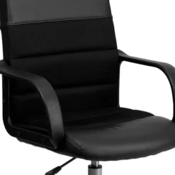 Swivel Task Chair Black Leather/Mesh - Flash Furniture 19 Swivel Task Chair Black Leather/Mesh - Flash Furniture -Flash Furniture GUEST 8fed4625 ee04 46f4 b393 d2ced437562f