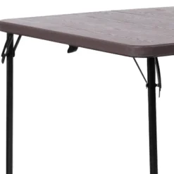 Flash Furniture 2.83-Foot Square Bi-Fold Plastic Folding Table With Carrying Handle 17 Flash Furniture 2.83-Foot Square Bi-Fold Plastic Folding Table With Carrying Handle -Flash Furniture GUEST 9040b20c fe61 4a7a bc1b a8df9c67cd8a