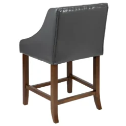 Flash Furniture Carmel Series 24" High Transitional Wood Counter Height Stool With Accent Nail Trim, Set Of 2 24 Flash Furniture Carmel Series 24" High Transitional Wood Counter Height Stool With Accent Nail Trim, Set Of 2 -Flash Furniture GUEST 9056d0ed a9f8 404f a137 d66e62af0ed1