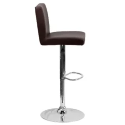 Flash Furniture Contemporary Vinyl Adjustable Height Barstool With Panel Back And Chrome Base 15 Flash Furniture Contemporary Vinyl Adjustable Height Barstool With Panel Back And Chrome Base -Flash Furniture GUEST 910fdd06 3acf 4120 a891 ae7c330ce877
