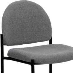 Flash Furniture Comfort Gray Fabric Stackable Steel Side Reception Chair 12 Flash Furniture Comfort Gray Fabric Stackable Steel Side Reception Chair -Flash Furniture GUEST 91c61d55 d3ca 4436 a45f 6bb1bc1844a0