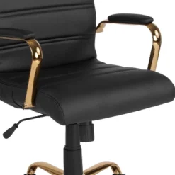 Flash Furniture Mid-Back Executive Swivel Office Chair With Metal Frame And Arms 22 Flash Furniture Mid-Back Executive Swivel Office Chair With Metal Frame And Arms -Flash Furniture GUEST 920303b1 9d3a 4550 9524 eb8df37120e3
