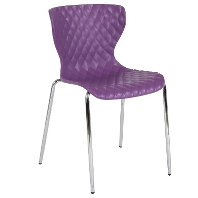 Flash Furniture Lowell Contemporary Design Plastic Stack Chair 14 Flash Furniture Lowell Contemporary Design Plastic Stack Chair - Image 14