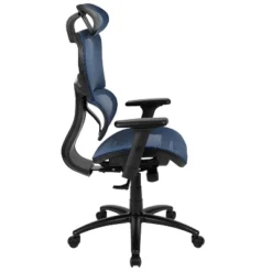 Flash Furniture Ergonomic Mesh Office Chair With 2-to-1 Synchro-Tilt, Adjustable Headrest, Lumbar Support, And Adjustable Pivot Arms -Flash Furniture GUEST 93738c8f e727 4924 a670 794ec11ecfb7