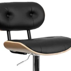 Flash Furniture Bentwood Adjustable Height Barstool With Button Tufted Vinyl Upholstery 14 Flash Furniture Bentwood Adjustable Height Barstool With Button Tufted Vinyl Upholstery -Flash Furniture GUEST 95be565f 614c 41df 961f a81958206870