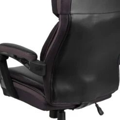Flash Furniture HERCULES Series Big & Tall 500 Lb. Rated Black LeatherSoft Executive Swivel Ergonomic Office Chair With Adjustable Headrest 13 Flash Furniture HERCULES Series Big & Tall 500 Lb. Rated Black LeatherSoft Executive Swivel Ergonomic Office Chair With Adjustable Headrest -Flash Furniture GUEST 979ac3e0 0694 49b1 9ba4 eb0013309c04