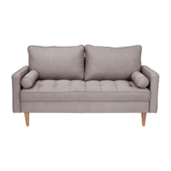 Flash Furniture Hudson Mid-Century Modern Loveseat Sofa With Tufted Upholstery & Solid Wood Legs 21 Flash Furniture Hudson Mid-Century Modern Loveseat Sofa With Tufted Upholstery & Solid Wood Legs -Flash Furniture GUEST 9850392f 579a 4ee6 bfb7 c1d2c1fbd0c3