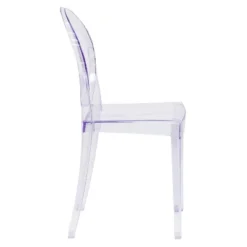 Flash Furniture Ghost Side Chair In Transparent Crystal -Flash Furniture GUEST 98da6122 b86c 4399 805e 96ff777eb052