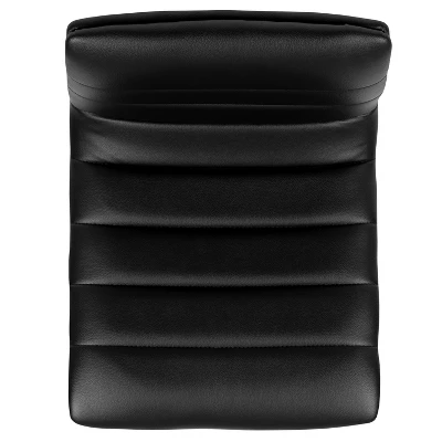 Flash Furniture Modern Vinyl Adjustable Height Barstool With Horizontal Stitch Back 8 Flash Furniture Modern Vinyl Adjustable Height Barstool With Horizontal Stitch Back - Image 8