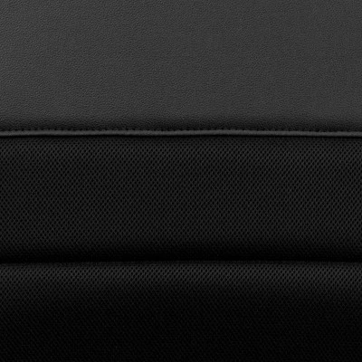 Swivel Task Chair Black Leather/Mesh - Flash Furniture 7 Swivel Task Chair Black Leather/Mesh - Flash Furniture - Image 7